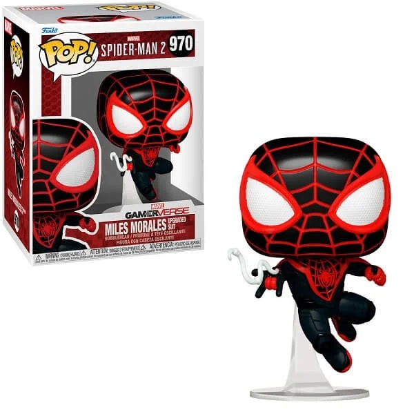 Φωτογραφία προϊόντος: Funko POP Marvel GamerVerse Spider-Man 2 - Miles Morales Upgraded Suit 970 Bobble-Head