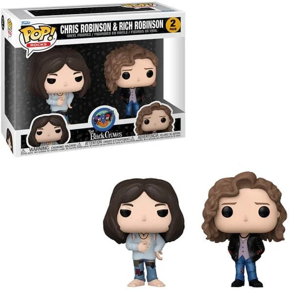 Φωτογραφία προϊόντος: Funko POP Rocks The Black Crowes - Chris Robinson & Rich Robinson 2-pack Vinyl Figures