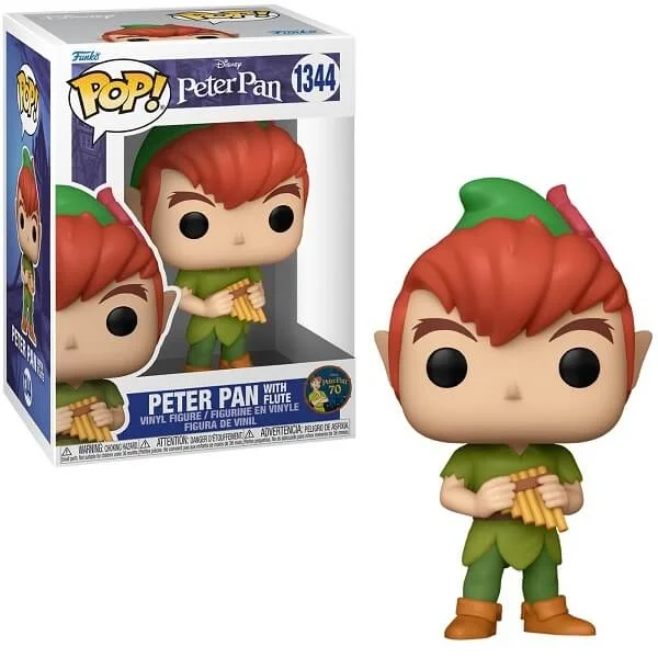 Φωτογραφία προϊόντος: Funko POP Disney Peter Pan - Peter Pan with Flute 1344 Vinyl Figure
