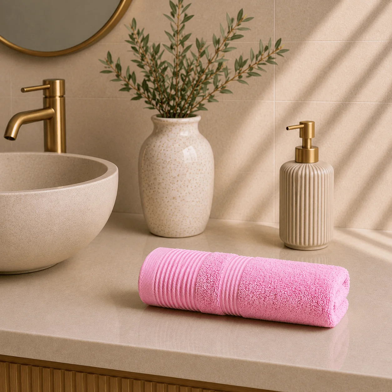 Φωτογραφία προϊόντος: Πετσέτα Χεριών 30×50 Pink - Astron Italy