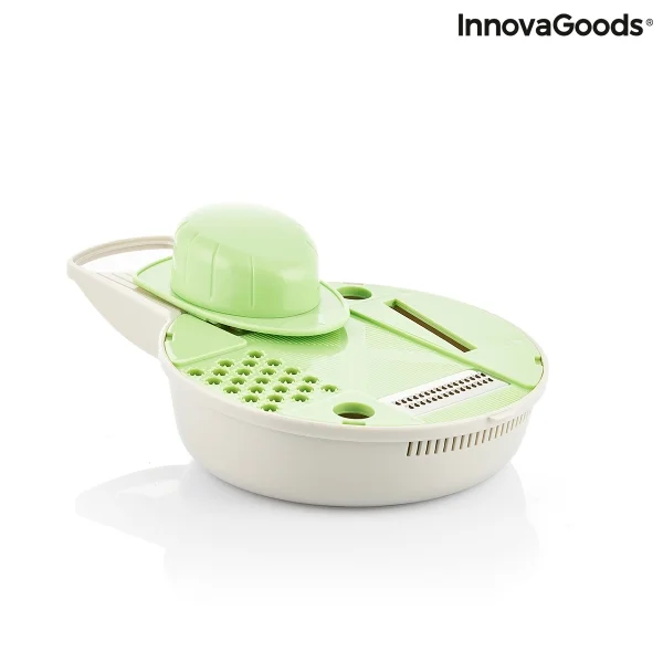Φωτογραφία προϊόντος: InnovaGoods Τρίφτης για Φρούτα & Λαχανικά με Δοχείο 8.5x8.5cm