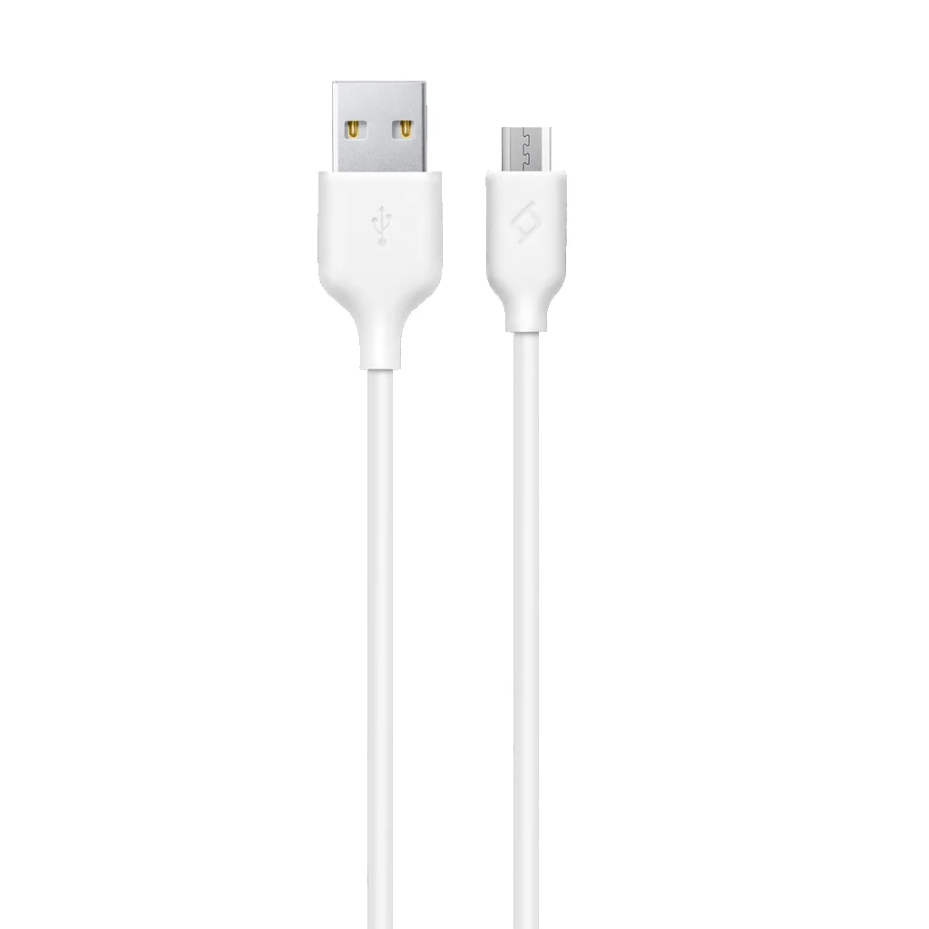Φωτογραφία προϊόντος: TTEC Regular USB 2.0 to micro USB Cable Λευκό 1.2m