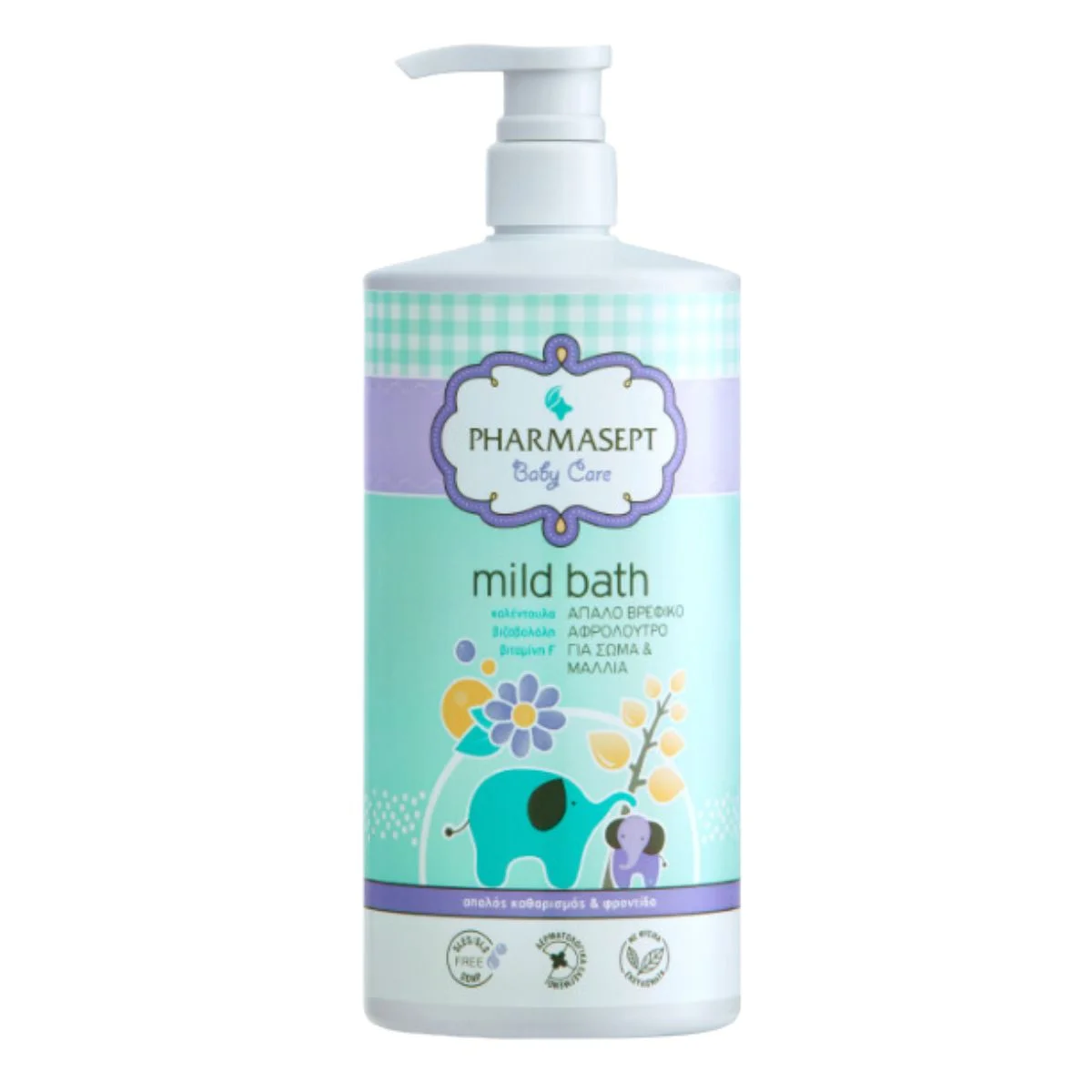 Φωτογραφία προϊόντος: Pharmasept,Pharmasept Baby Care Pharmasept Baby Care Mild Bath Βρεφικό Αφρόλουτρο 1000ml