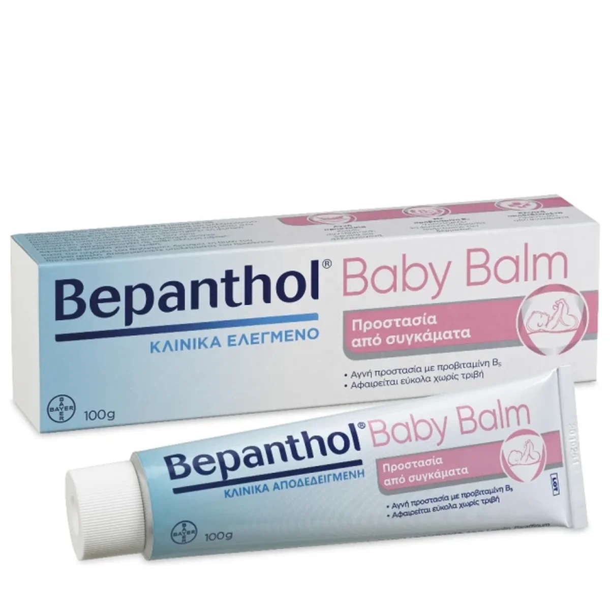 Φωτογραφία προϊόντος: Bepanthol,Bepanthol Βρεφική Φροντίδα Bepanthol Baby Balm Αλοιφή για Συγκάματα 100g