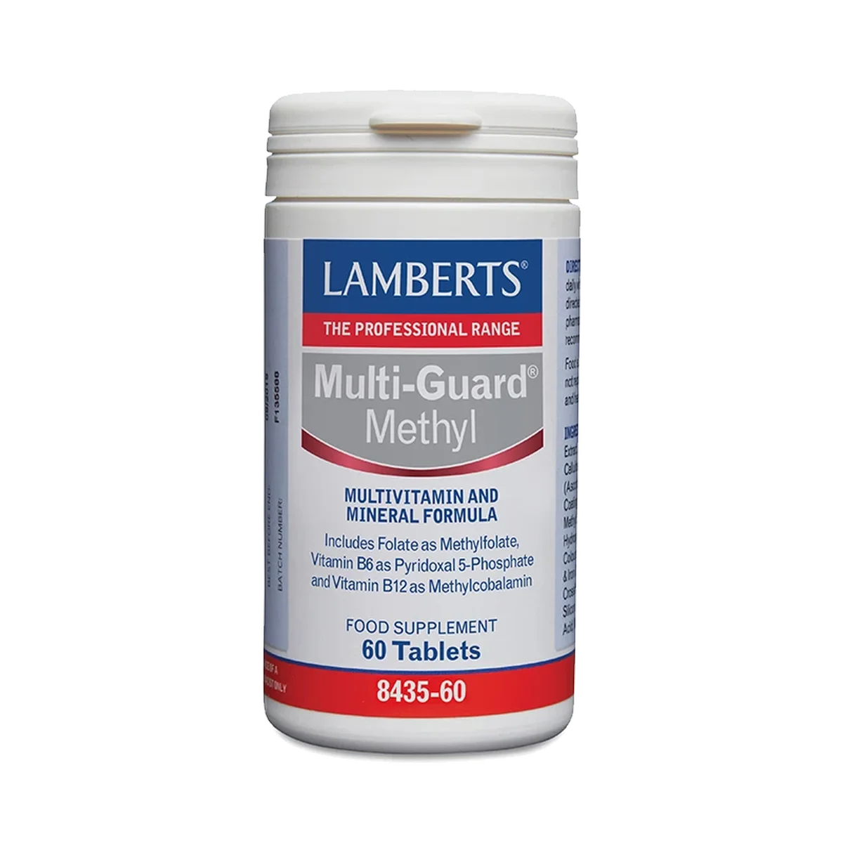 Φωτογραφία προϊόντος: Lamberts,Lamberts Πολυβιταμίνες Lamberts Multi Guard Methyl 60 ταμπλέτες