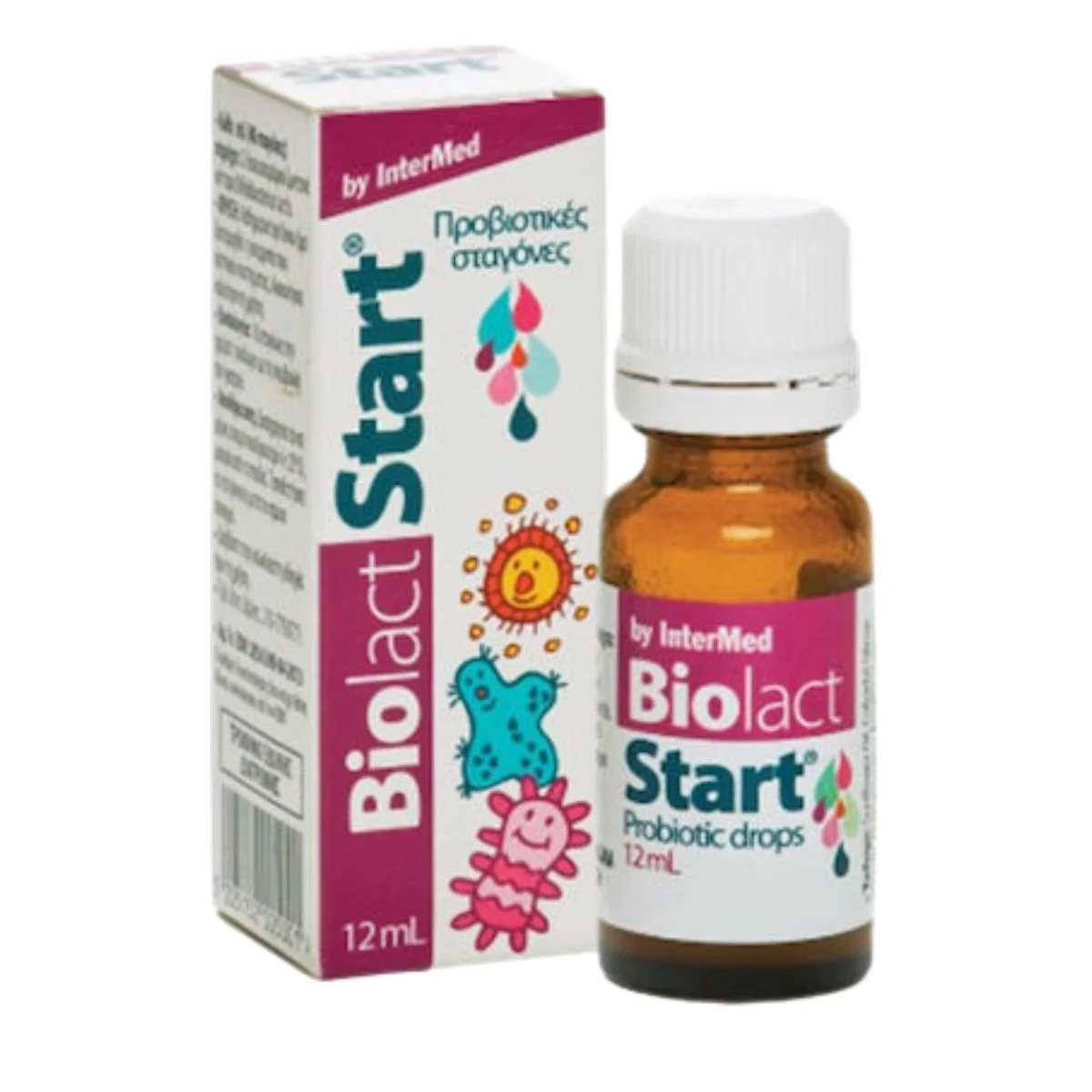Φωτογραφία προϊόντος: Intermed,Intermed Gastrointestinal Health Intermed Biolact Start Προβιοτικά για Παιδιά και Βρέφη 12ml