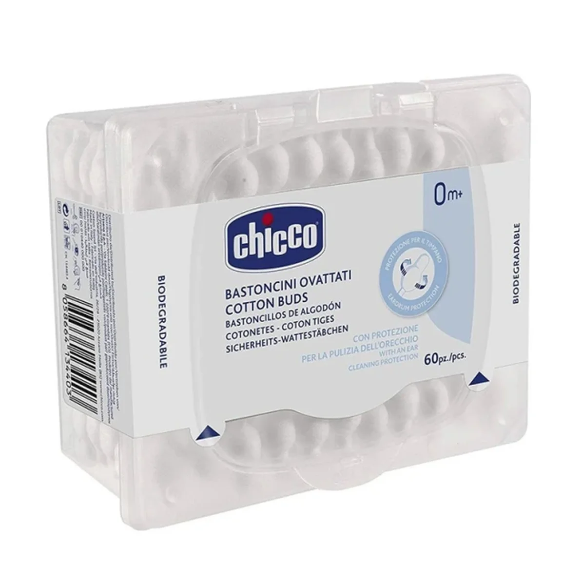 Φωτογραφία προϊόντος: Chicco,Chicco Καθημερινή Υγιεινή Chicco Ωτοκαθαριστές, 60Τεμάχια