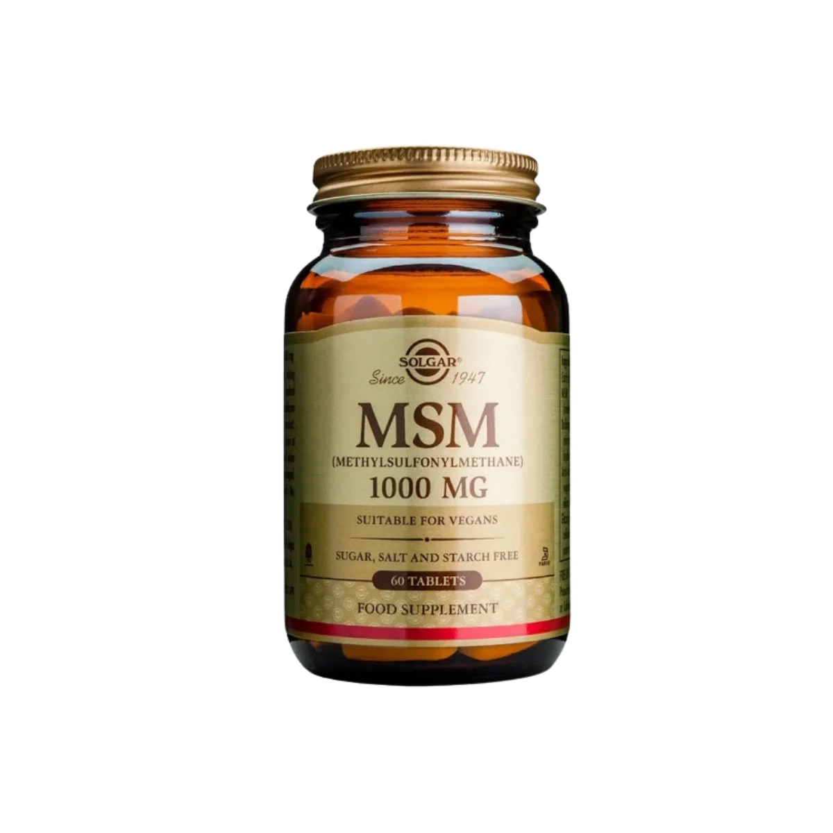 Φωτογραφία προϊόντος: Solgar,Solgar Specialty Solgar MSM 1000mg 60 ταμπλέτες