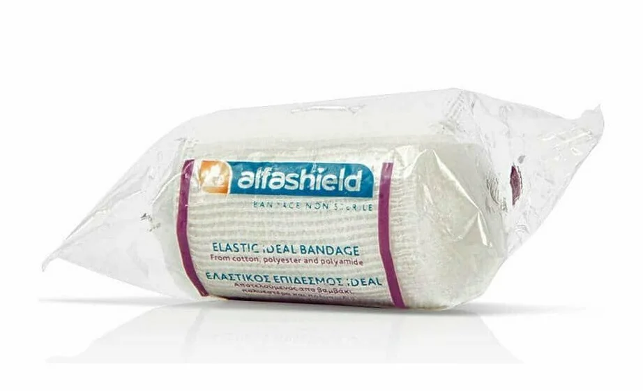 Φωτογραφία προϊόντος: Alfa,Alfashield Επίδεσμοι Alfashield Elastic Ideal Ελαστικός Επίδεσμος (6cmx4,5m), 1Τεμάχιο