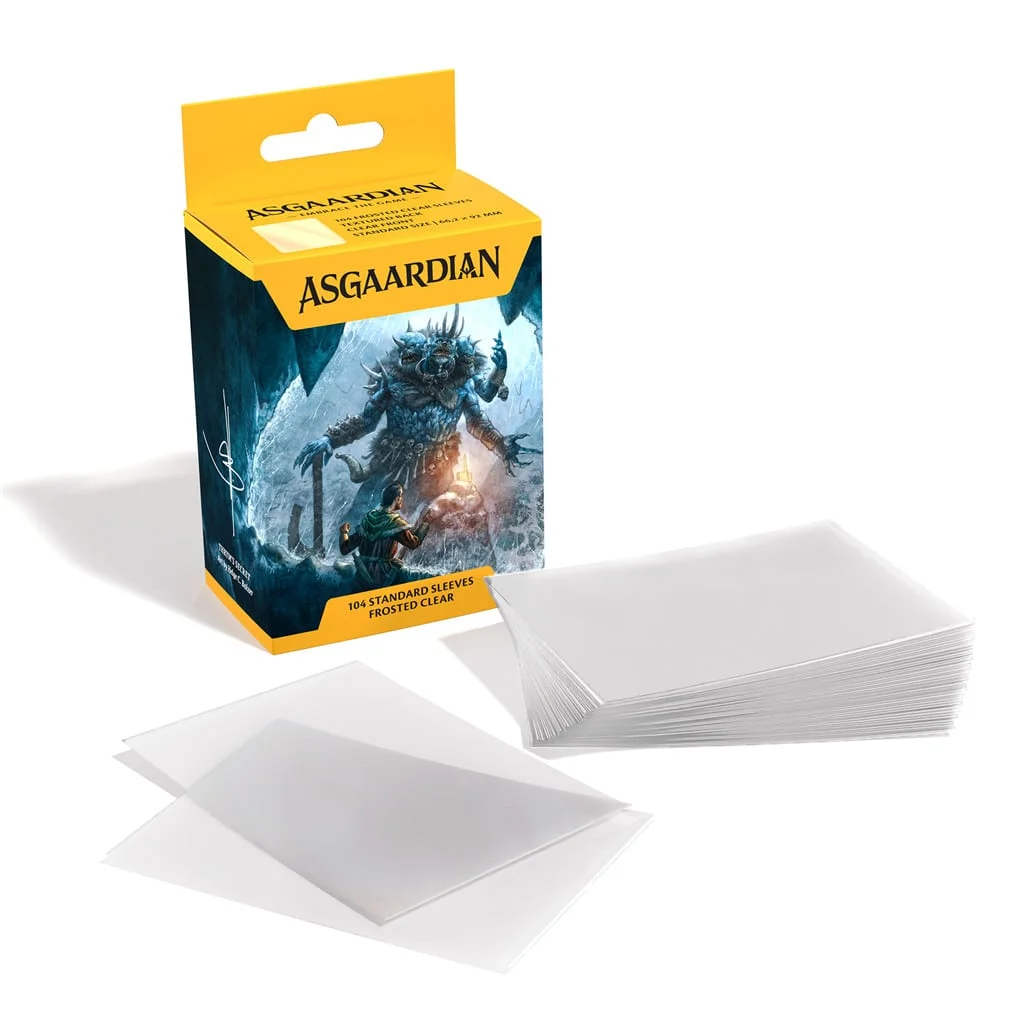 Φωτογραφία προϊόντος: GR Sleeves Asgaardian Sleeve - Frosted Clear Standard