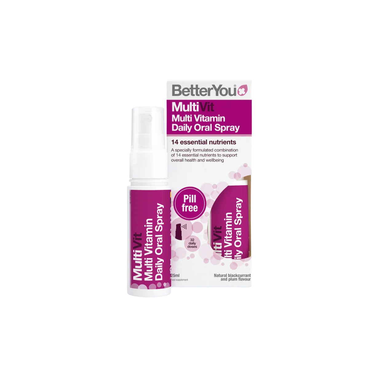 Φωτογραφία προϊόντος: Better You BetterYou MultiVit Βιταμίνη σε Spray 25ml