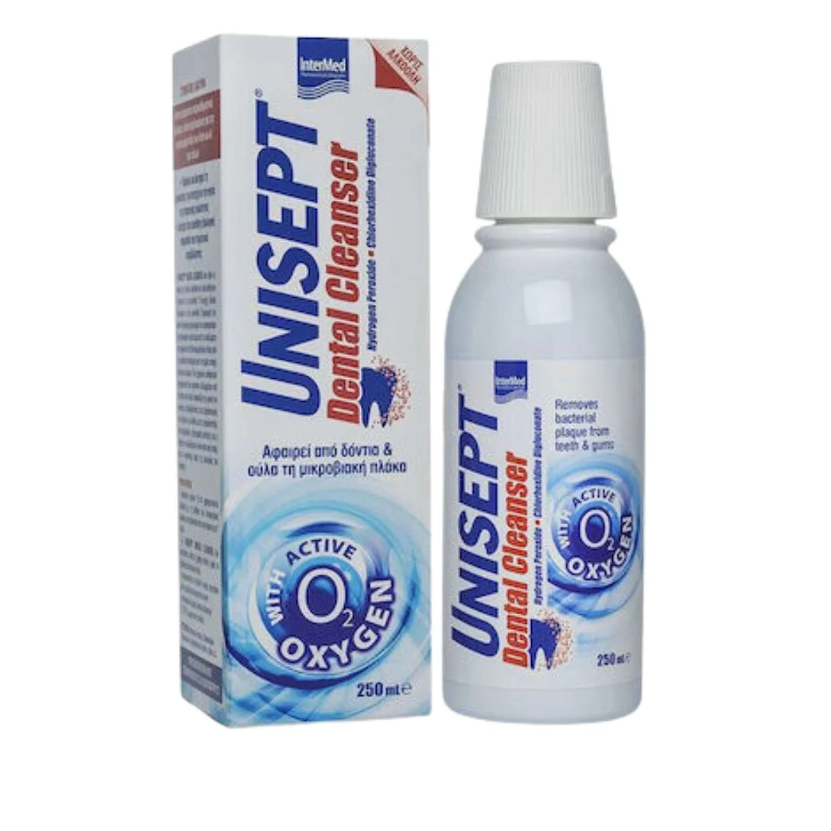 Φωτογραφία προϊόντος: Intermed,Intermed Oral Care Adults Intermed Unisept Dental Cleanser Στοματικό Διάλυμα 250 ml