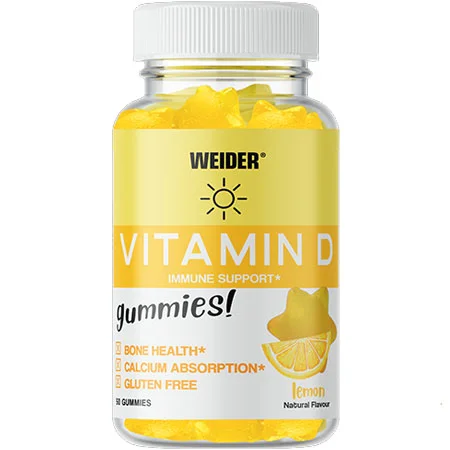 Φωτογραφία προϊόντος: Vitamin D 50 gummies Lemon Weider