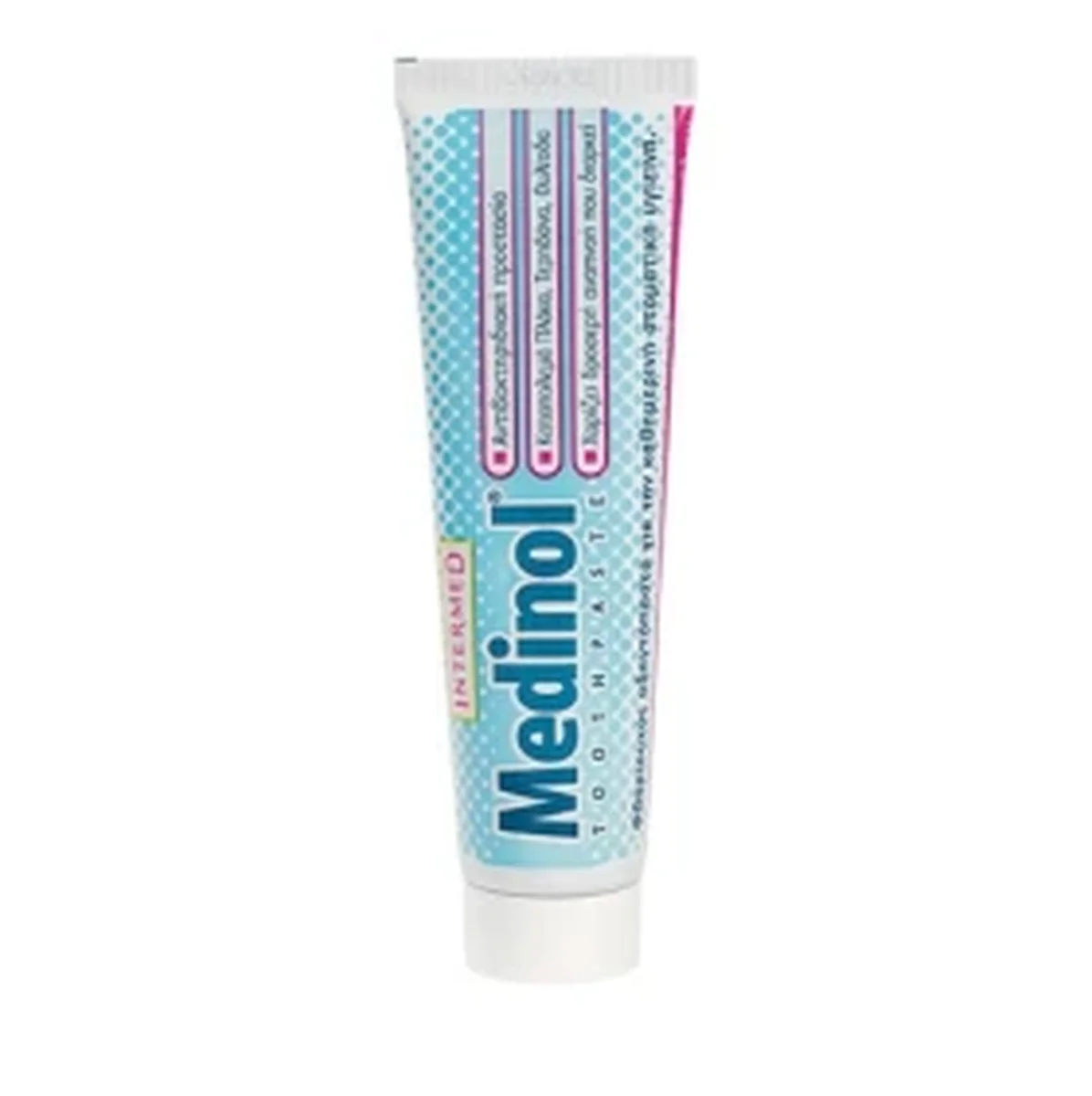 Φωτογραφία προϊόντος: Intermed,Intermed Oral Care Adults Intermed Medinol Φθοριούχος Οδοντόκρεμα, 100ml