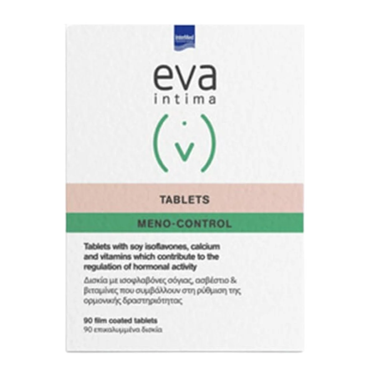 Φωτογραφία προϊόντος: Intermed,Intermed Eva Intima,Intermed Nutritional Enhancement Intermed Eva Intima Tablets Meno-Control 90 ταμπλέτες