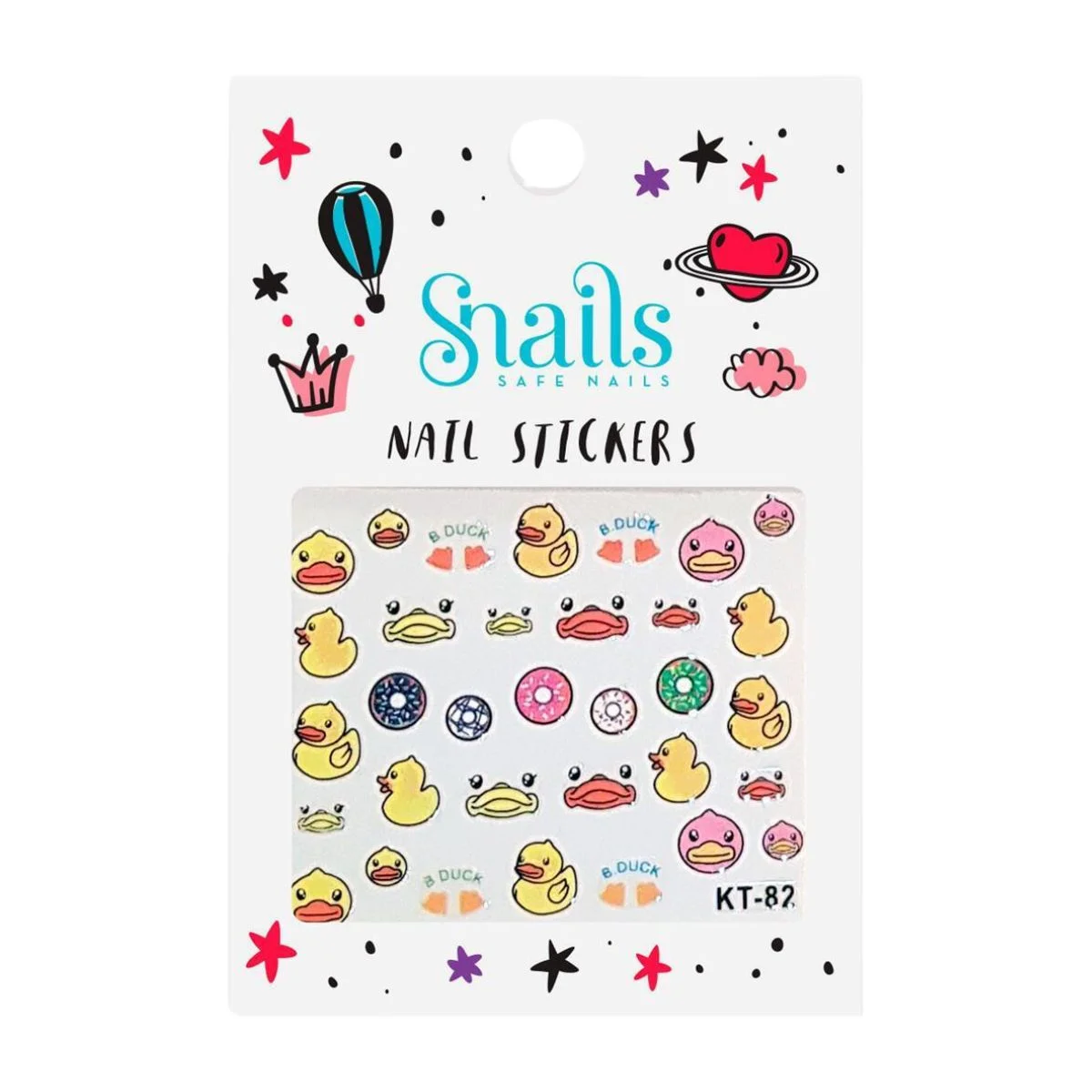 Φωτογραφία προϊόντος: Snails,Snails Nail Stickers Snails Nail Stickers Quack Quack Αυτοκόλλητα Νυχιών για Παιδιά