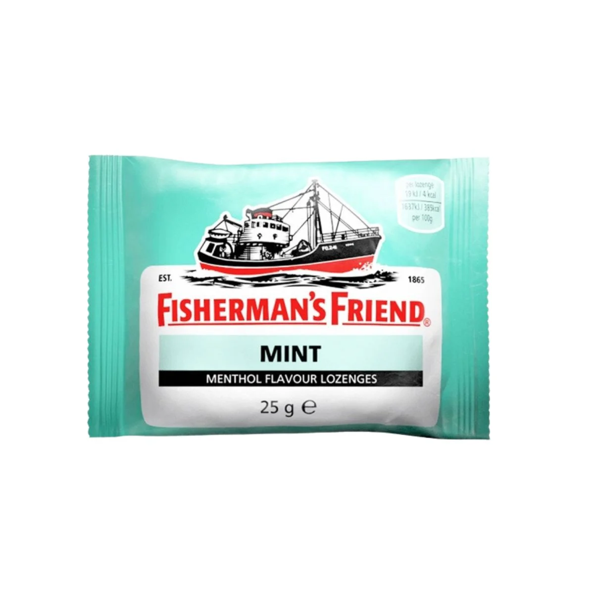 Φωτογραφία προϊόντος: Fisherman's Friend Mint Καραμέλες για τον Πονόλαιμο με Δυνατή Γεύση Μέντας 25gr
