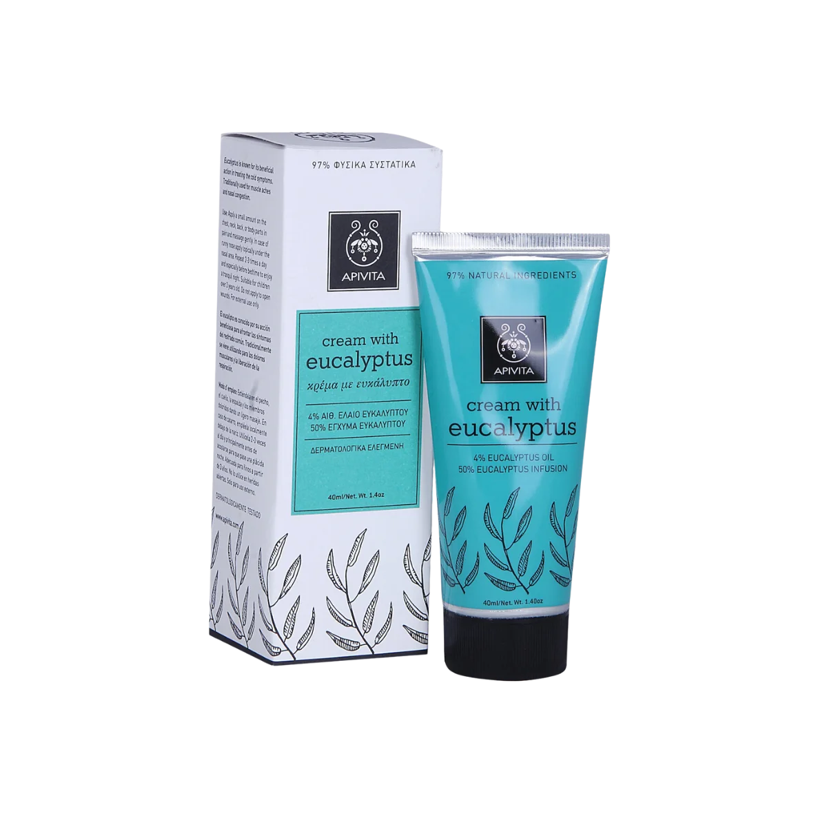 Φωτογραφία προϊόντος: Apivita,Apivita Propolis and Herbal Apivita Herbal Κρέμα με Ευκάλυπτο 40ml