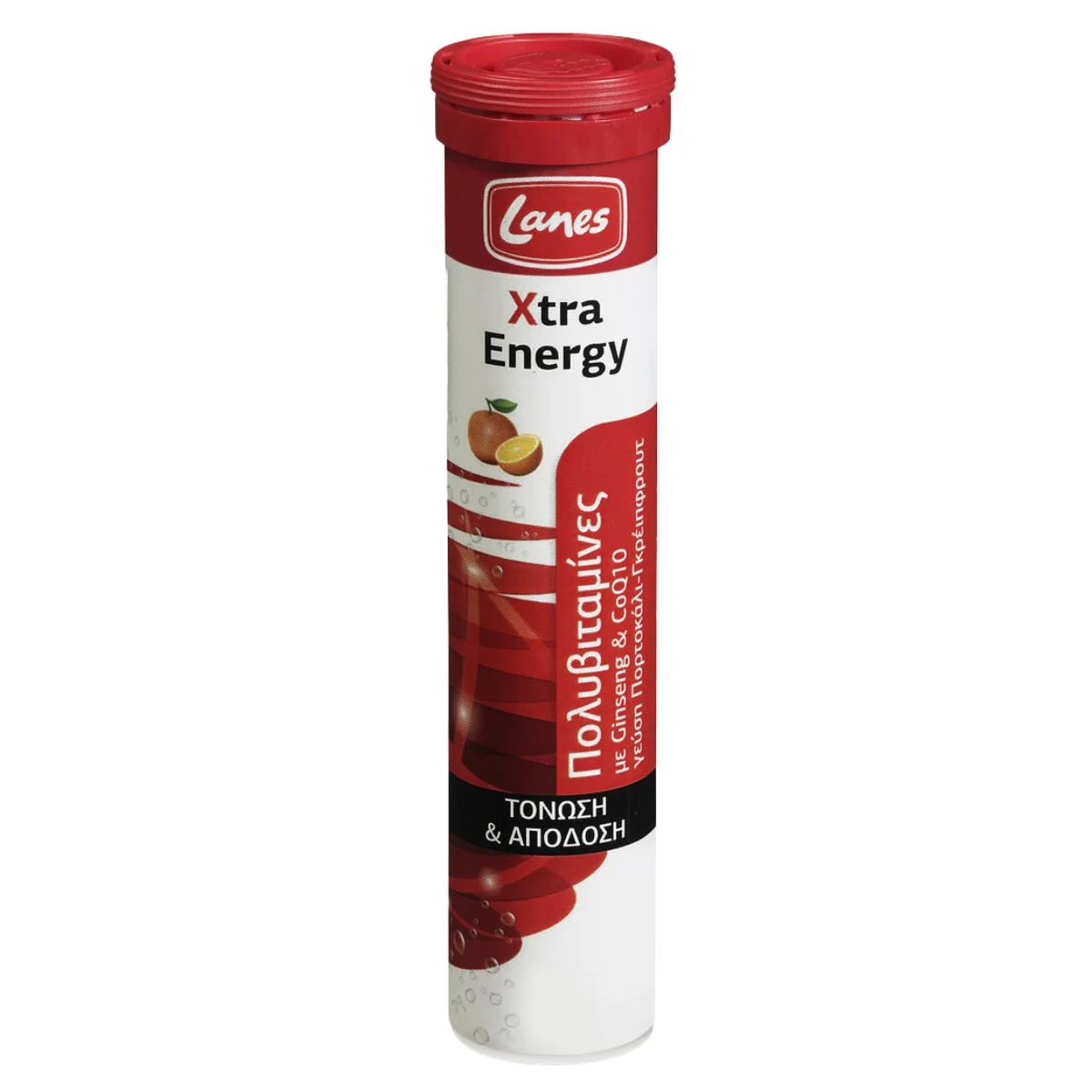 Φωτογραφία προϊόντος: Lanes,Lanes Energy Lanes Xtra Energy Πολυβιταμίνες για Ενέργεια 20 αναβράζοντα δισκία
