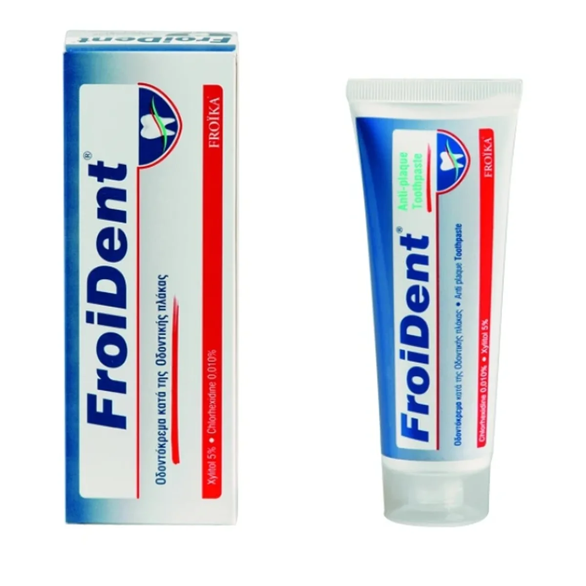 Φωτογραφία προϊόντος: Froika,Froika Oral Care Froika Froident Anti-Plaque Οδοντόκρεμα Κατά τις Οδοντικής Πλάκας, 75ml