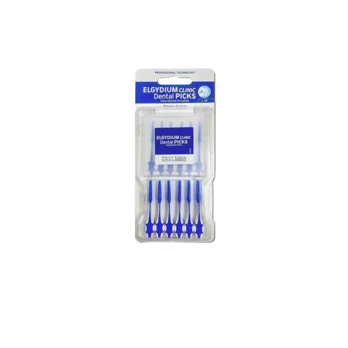 Φωτογραφία προϊόντος: Elgydium,Elgydium Interdental Brushes Elgydium Clinic Dental Μεσοδόντιες Οδοντογλυφίδες Μπλε 36τμχ
