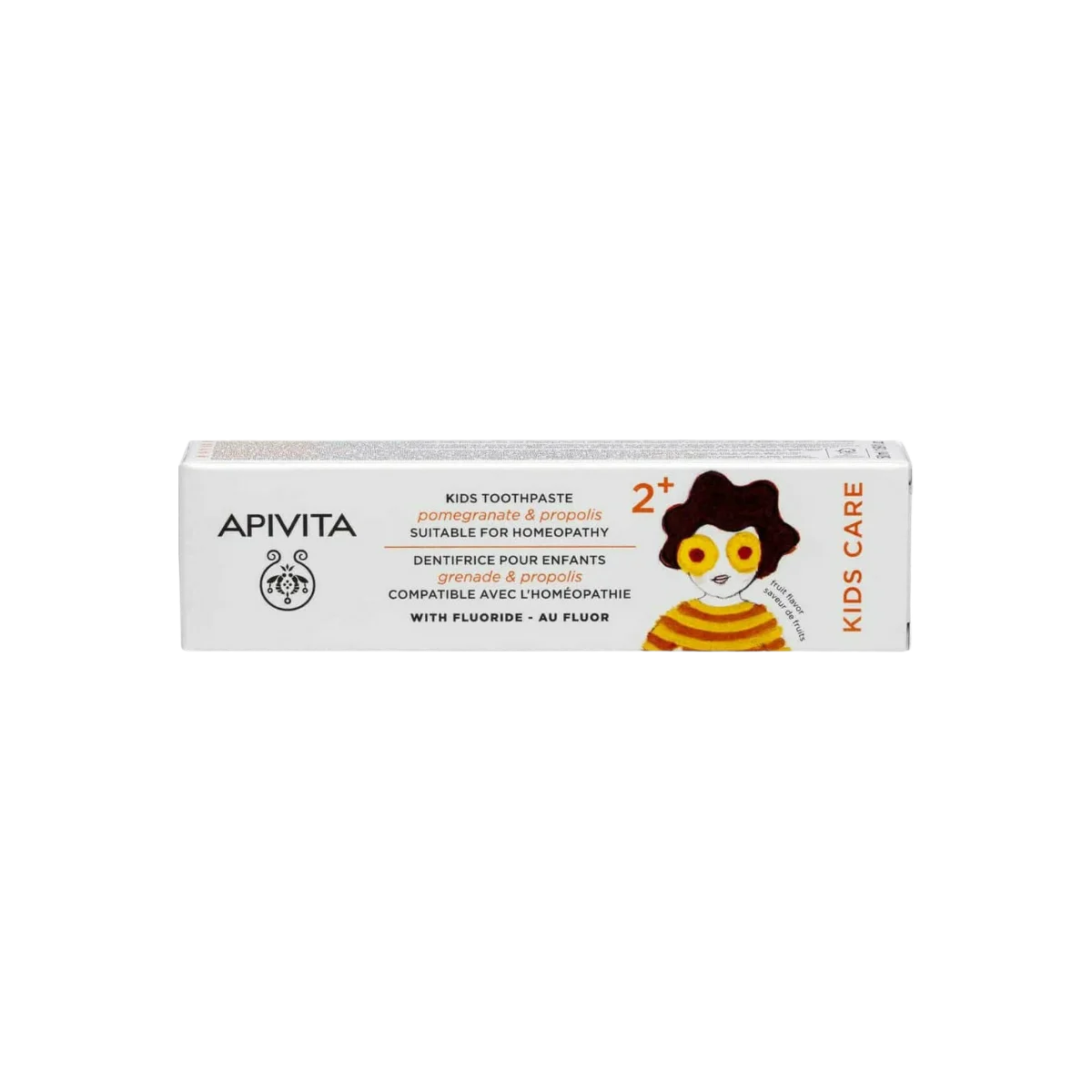 Φωτογραφία προϊόντος: Apivita,Apivita Oral Care Apivita Kids Οδοντόκρεμα Ρόδι & Πρόπολη 2Ετών+ 50ml