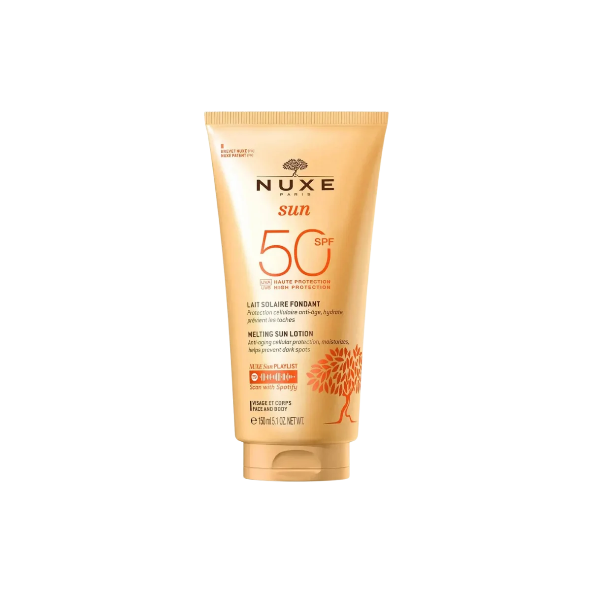 Φωτογραφία προϊόντος: Nuxe,Nuxe Sun Nuxe Sun Melting Lotion Αντιηλιακό Γαλάκτωμα SPF50 150ml