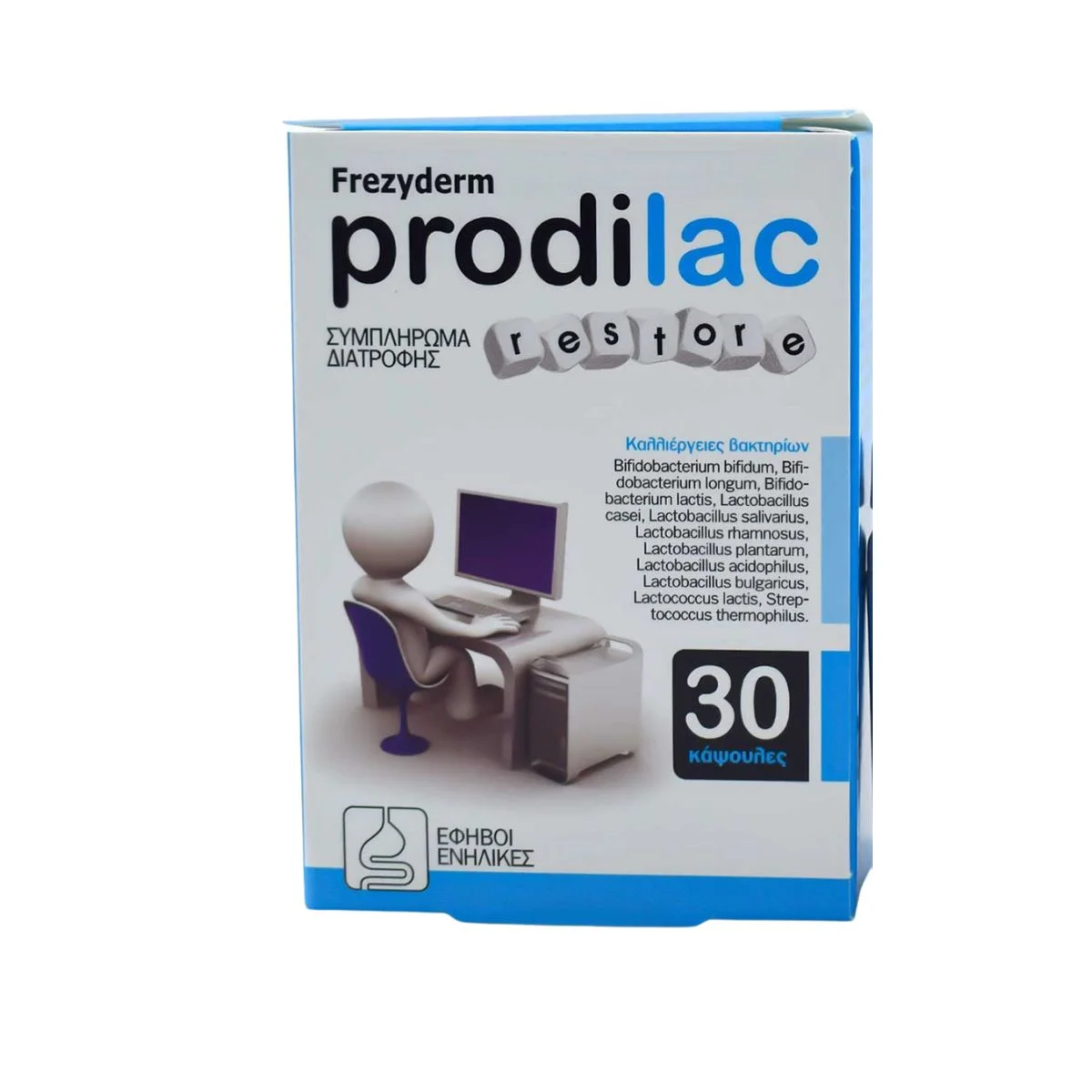 Φωτογραφία προϊόντος: Frezyderm,Frezyderm Prodilac Frezyderm Prodilac Restore Προβιοτικά 30 κάψουλες