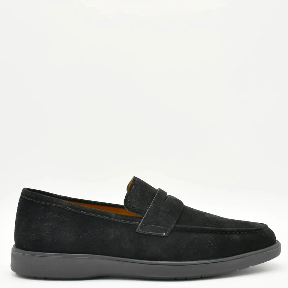 Φωτογραφία προϊόντος: Loafers Ανδρικά Stonefly 221851 000 Olas 2 σε δέρμα σουετ μαύρα