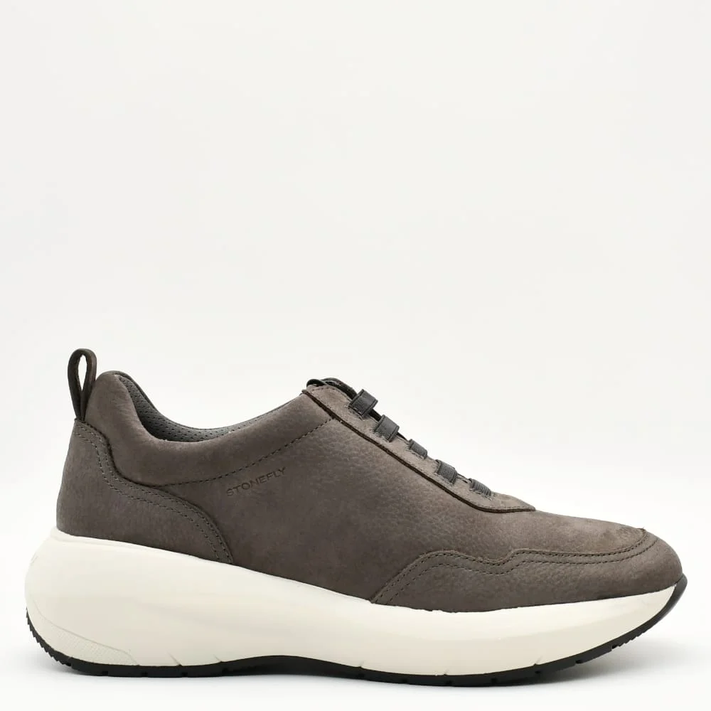 Φωτογραφία προϊόντος: Sneakers Γυναικεία Stonefly 221619 08W Twins 1 σε nubuk δέρμα ανθρακί