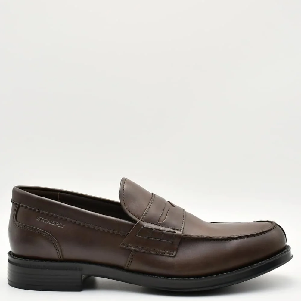 Φωτογραφία προϊόντος: Loafers Ανδρικά Stonefly 221563 410 Bliss1 σε καφέ σκούρο δέρμα