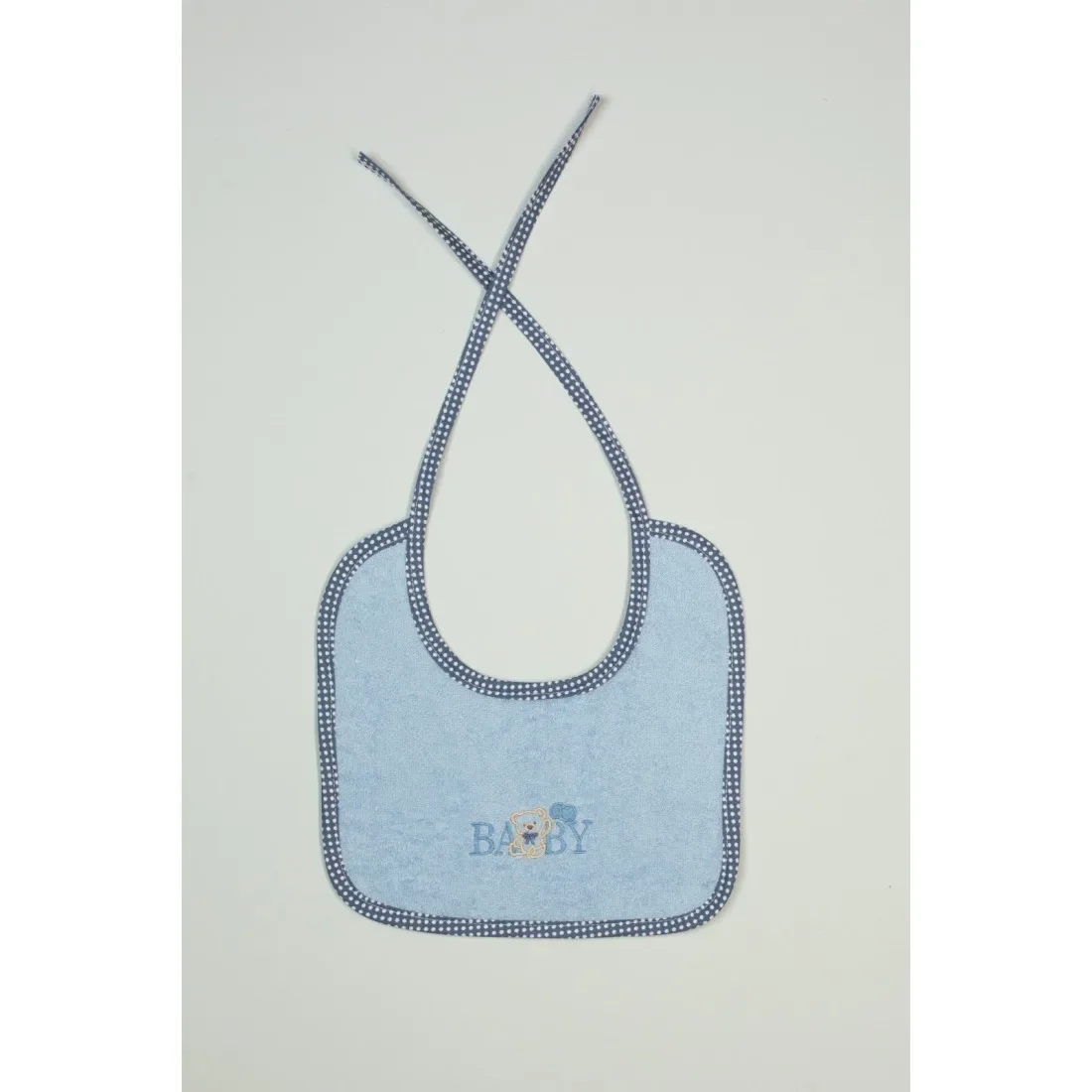 Φωτογραφία προϊόντος: Σαλιάρα Dimcol Baby Bear 161 Σιέλ 25x25