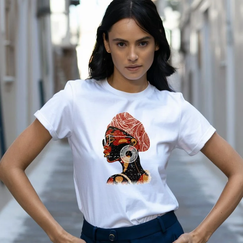 Φωτογραφία προϊόντος: Prime T-Shirt Γυναικείο με σχέδιο Αφρικάνα 5703