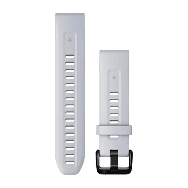 Φωτογραφία προϊόντος: GR Garmin Quickfit 20 Whitestone Silicone Band έως 12 άτοκες δόσεις ή 24 δόσεις