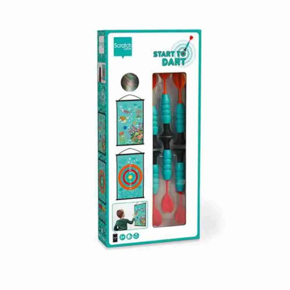Φωτογραφία προϊόντος: Scratch Europe Βεντούζες START TO DART – CORAL REEF