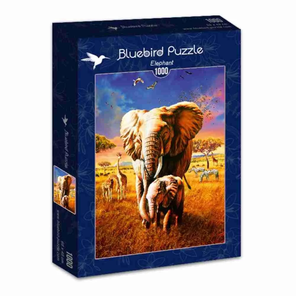 Φωτογραφία προϊόντος: Bluebird Puzzle 70314-Elephant -1000 pieces
