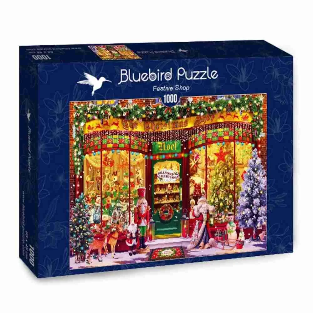 Φωτογραφία προϊόντος: Bluebird Puzzle 70342-Festive Shop - Puzzle 1000 pieces