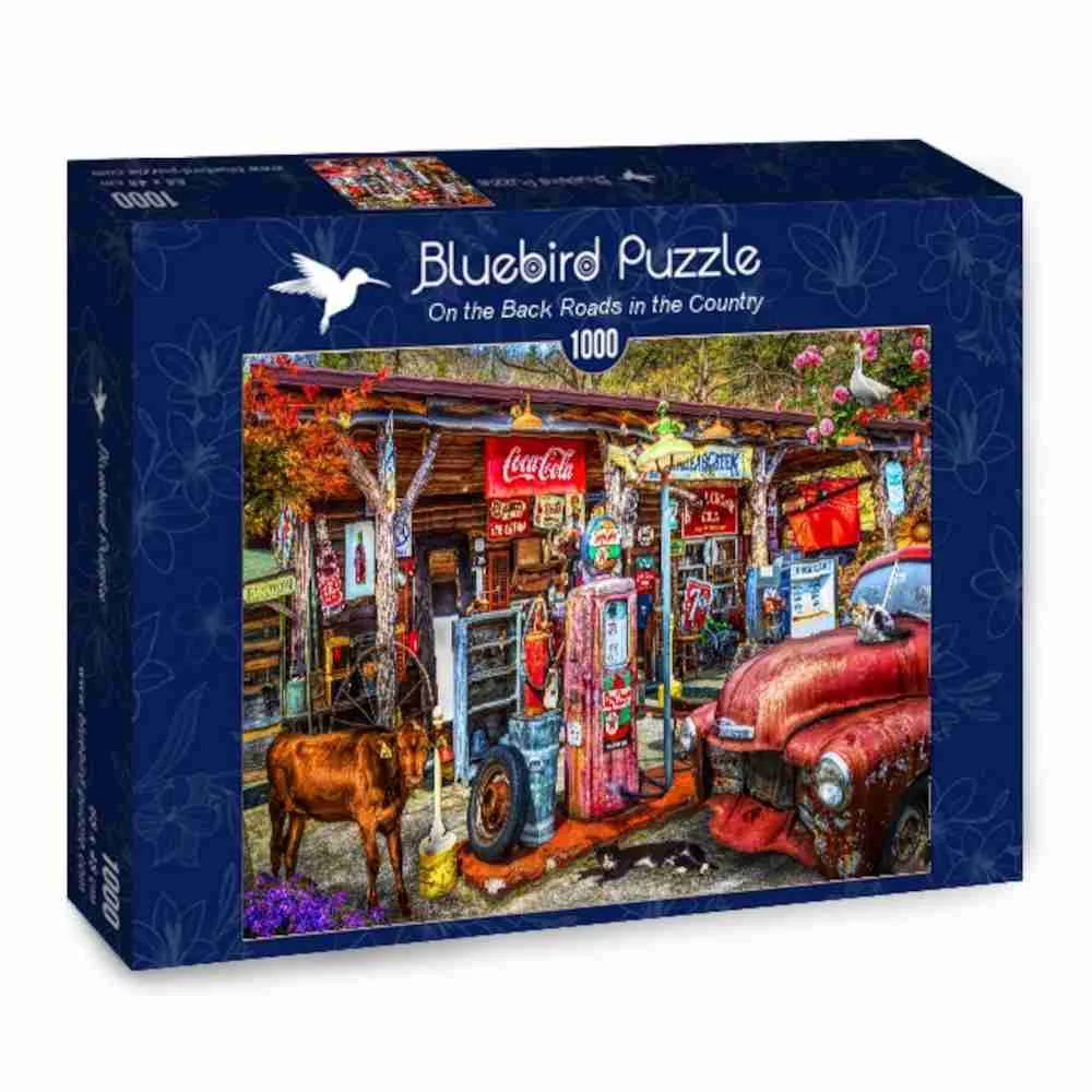 Φωτογραφία προϊόντος: Bluebird Puzzle 70510-On the Back Roads in the Country - Puzzle 1000 pieces