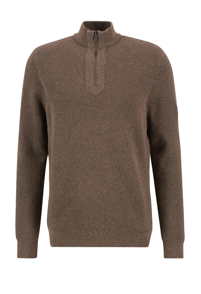 Φωτογραφία προϊόντος: BARBOUR INTERNATIONAL ΑΝΔΡΙΚΟ ΠΛΕΚΤΟ CRAWLEY FUNNEL NECK JUMPER BARBOUR INTERNATIONAL ΚΑΝΟΝΙΚΗ ΓΡΑΜΜΗ ΚΑΦΕ