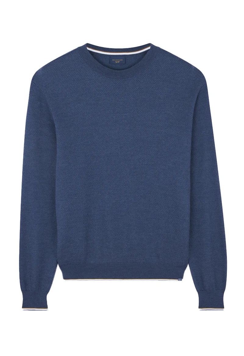 Φωτογραφία προϊόντος: PAUL & SHARK ΑΝΔΡΙΚΟ ΠΛΕΚΤΟ CREW-NECK PAUL & SHARK ΚΑΝΟΝΙΚΗ ΓΡΑΜΜΗ ΜΠΛΕ