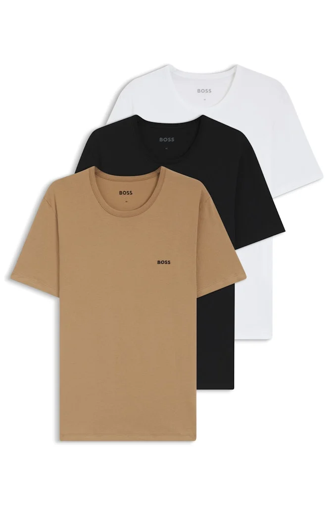Φωτογραφία προϊόντος: BOSS ΑΝΔΡΙΚO T-SHIRT BOSS RN CLASSIC ΚΟΝΤΟΜΑΝΙΚΟ 3 ΤΜΧ ΠΟΛΥΧΡΩΜΟ