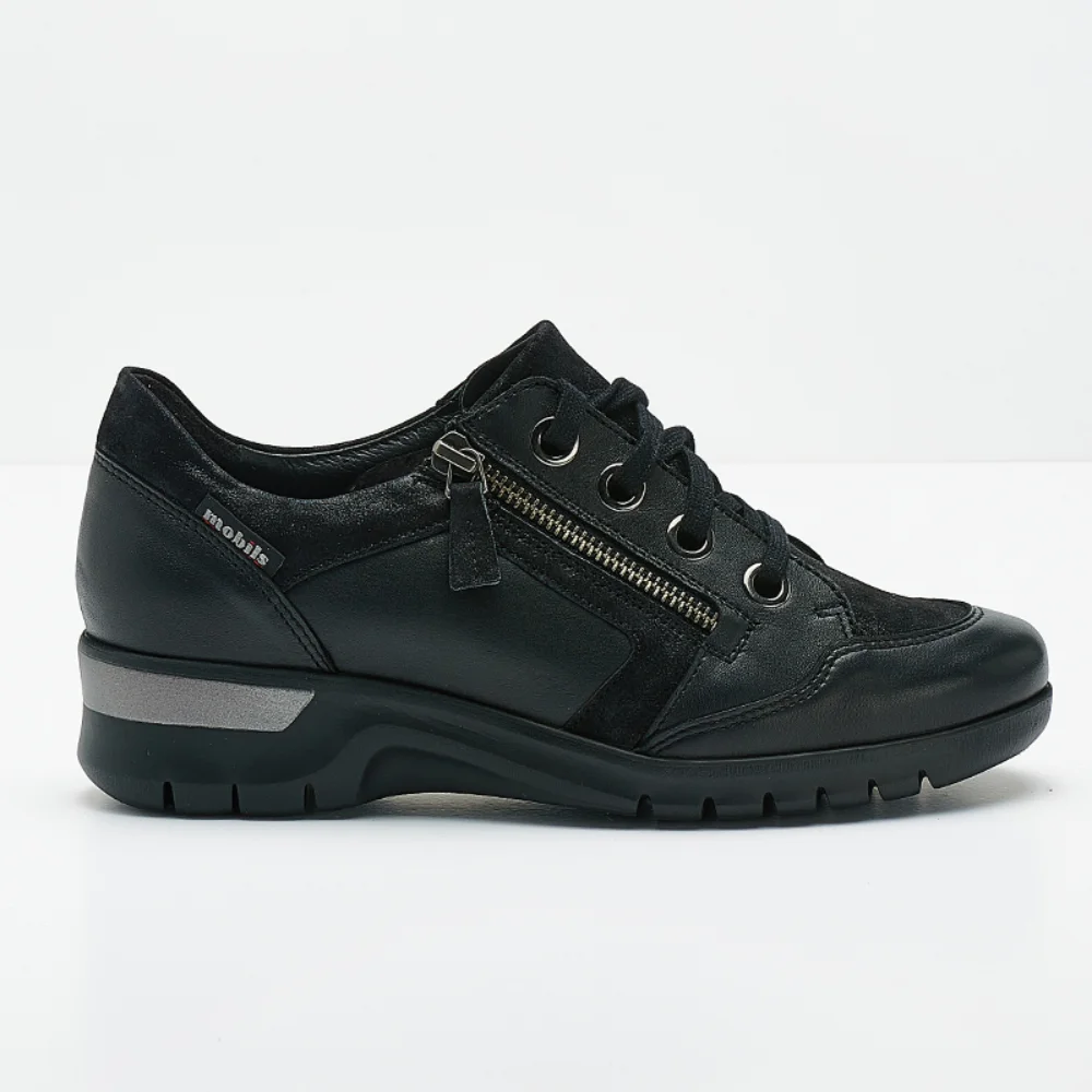 Φωτογραφία προϊόντος: Mephisto Sneakers Γυναικείο δέρμα/δέρμα Nubuck Μαύρο MEP/MONIKA BLACK