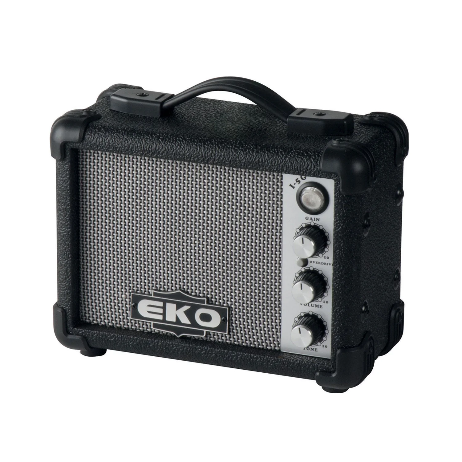 Φωτογραφία προϊόντος: Eko Guitars I5G BK - Mini Ενισχυτής Ηλεκτρικής Κιθάρας 5W με Μπαταρία, Μαύρος