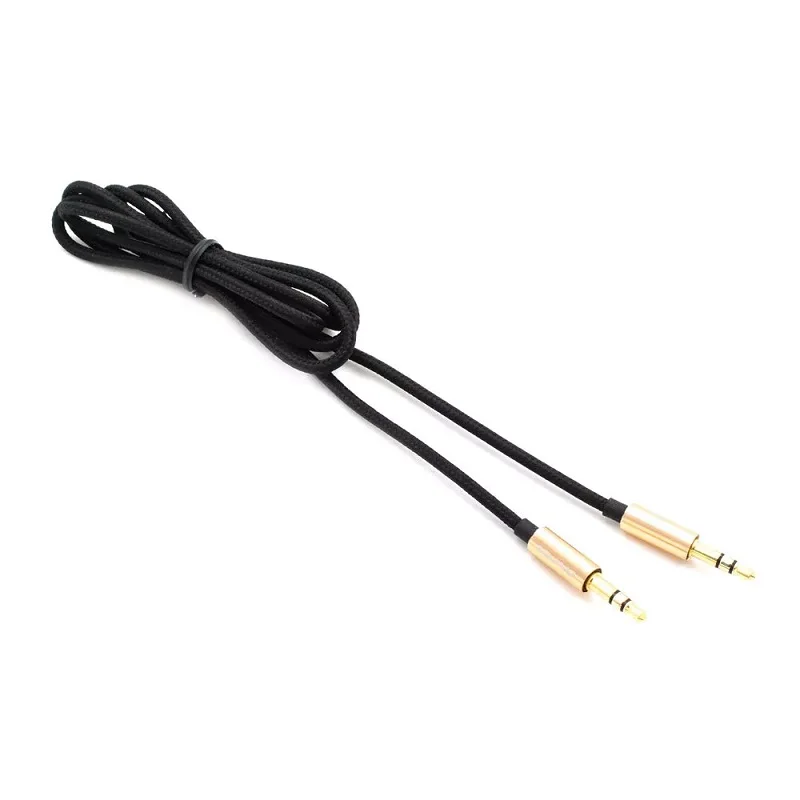 Φωτογραφία προϊόντος: Καλώδιο ήχου Jack 3.5mm - AUX-001 - 1m - AWEI - 014281