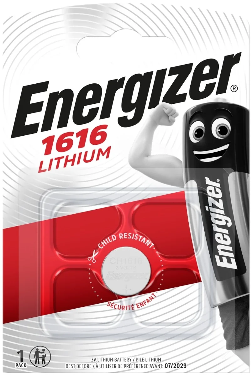 Φωτογραφία προϊόντος: Energizer Κουμπί Λιθίου CR1616