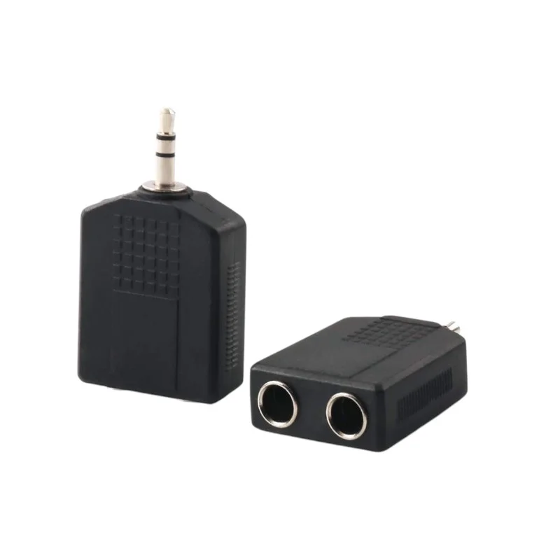 Φωτογραφία προϊόντος: Tradesor Αντάπτορας Jack 3.5mm male σε 2x 6.3mm female - 674865