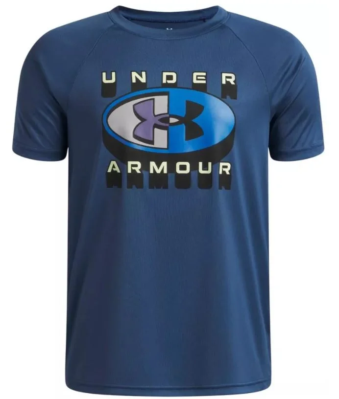 Φωτογραφία προϊόντος: Under Armour UA JR B TECH GRAPHIC SS (6009615-498) ΜΠΛΟΥΖΑ ΠΑΙΔΙΚΗ