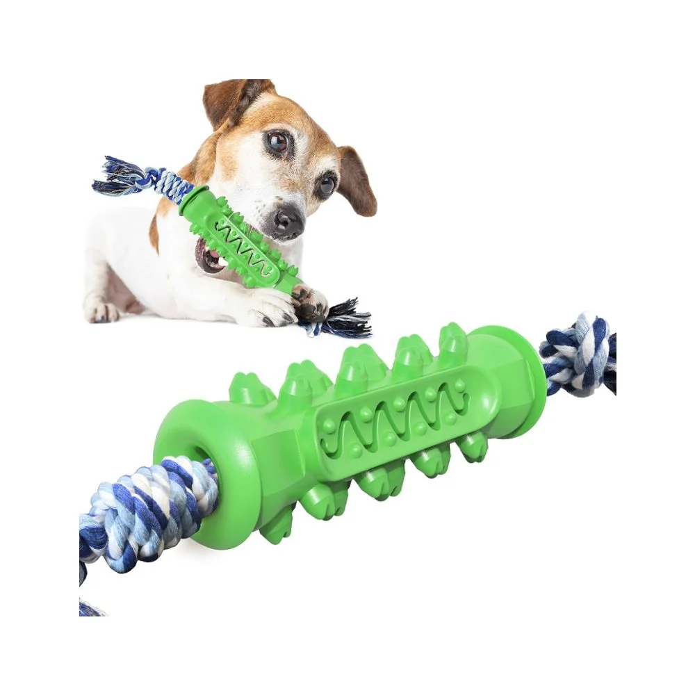 Φωτογραφία προϊόντος: Pet Interest Soft Jagged Pet Tooth Παιχνίδι Σκύλου 42εκ. Πράσινο