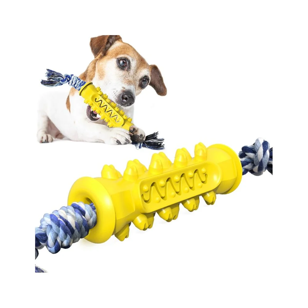 Φωτογραφία προϊόντος: Pet Interest Soft Jagged Pet Tooth Παιχνίδι Σκύλου 42εκ. Κίτρινο