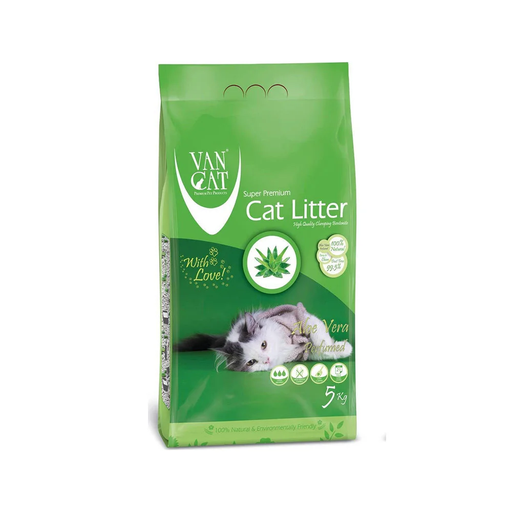 Φωτογραφία προϊόντος: Van Cat Aloe Vera Άμμος Γάτας Clumping 10kg